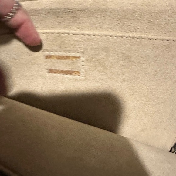 SOLD Authentic Louis Vuitton Taurillon Pochette Jules Clutch Bag Gray/Taupe - Picture 10 of 11